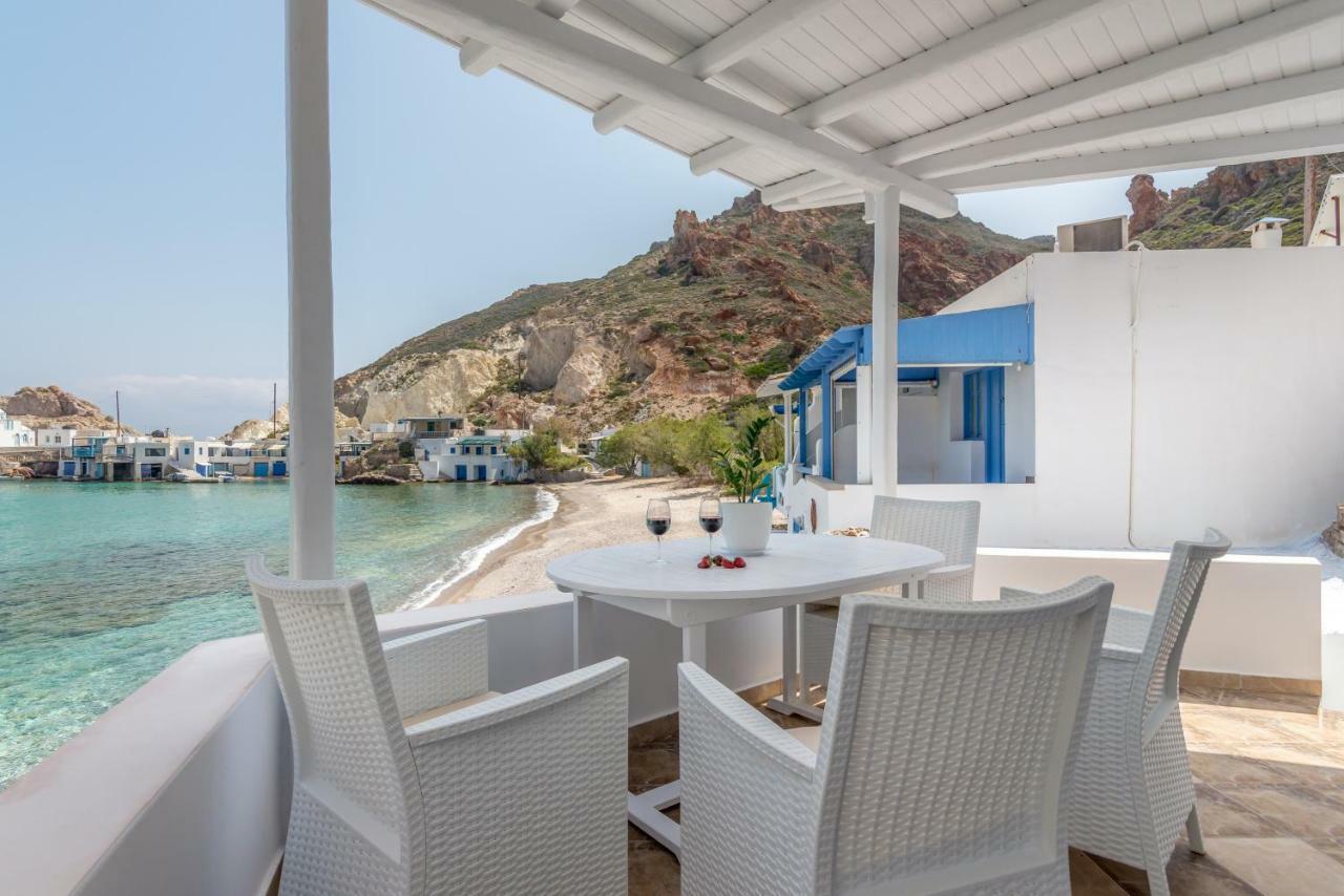 Blue Mare Apartments On The Beach Firopotamos Exterior photo