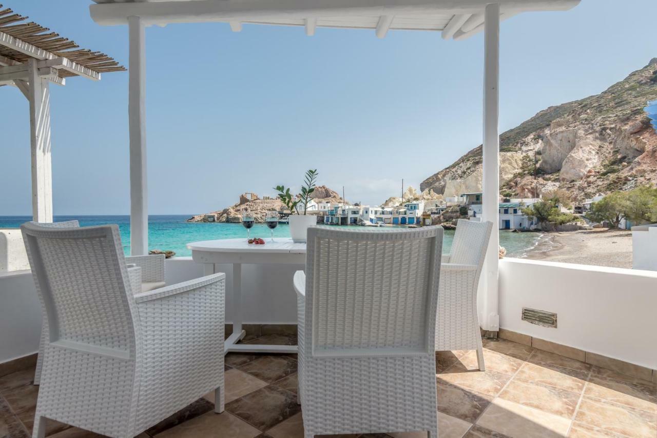 Blue Mare Apartments On The Beach Firopotamos Exterior photo